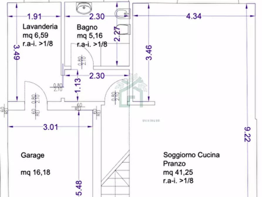 Immagine 15 di Villetta a schiera in vendita  in Via delle Terme a Caldiero