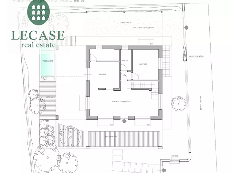 Immagine 7 di Villa in vendita  in Via Maria Melato a Forte Dei Marmi