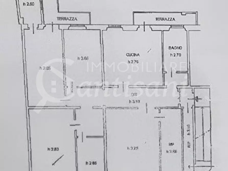 Immagine 18 di Appartamento in vendita  in Piazza Felice Cavallotti a Signa