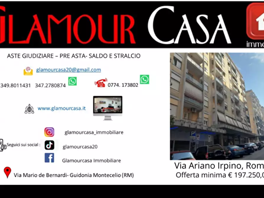 Immagine 1 di Appartamento in vendita  in Via Ariano Irpino a Roma