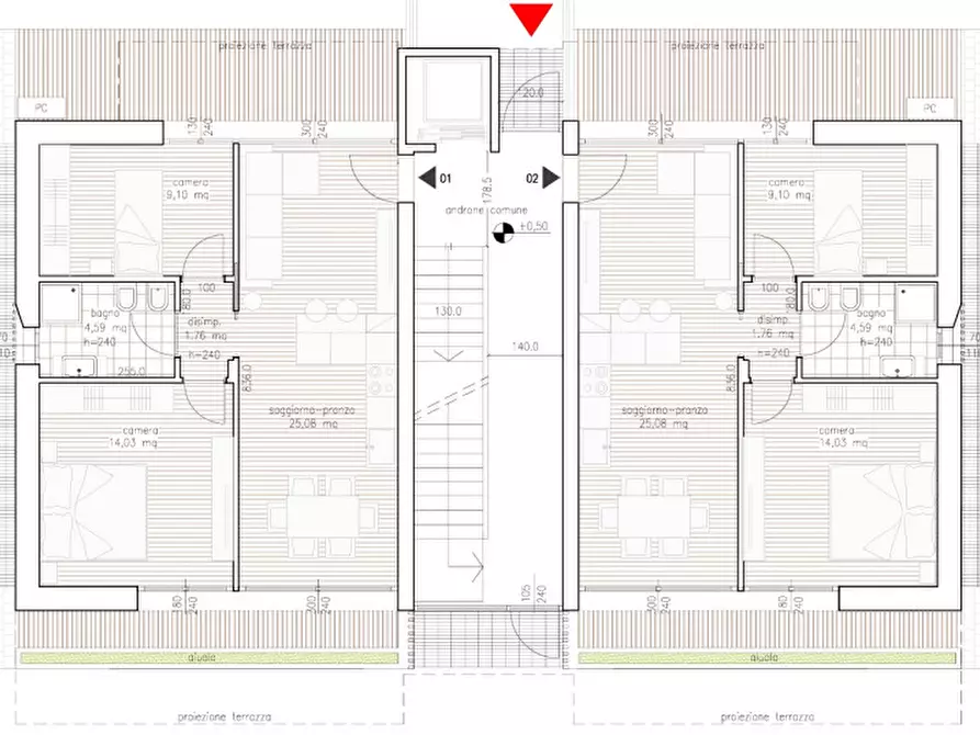 Immagine 4 di Appartamento in vendita  in Piazza Milano a Jesolo