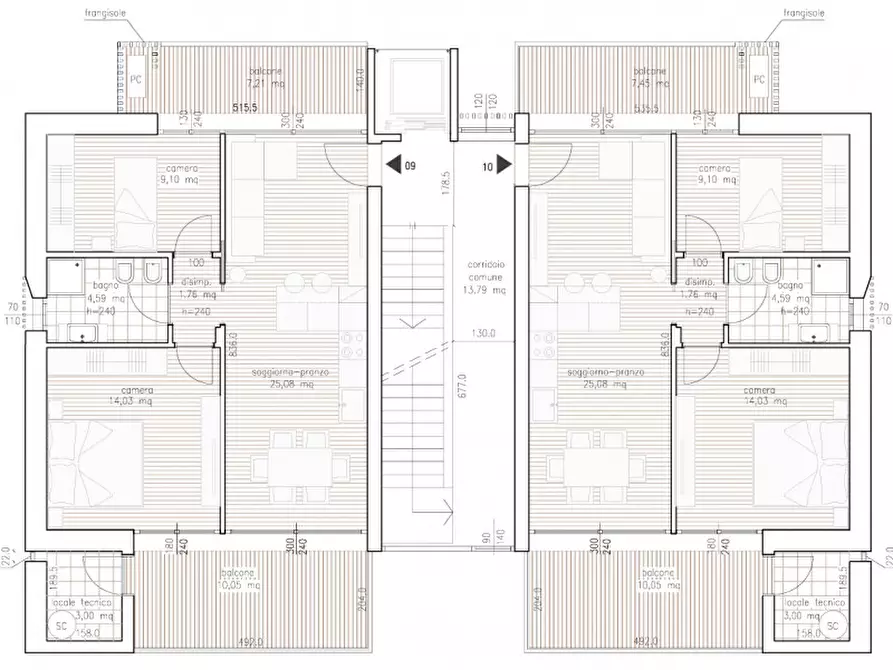 Immagine 8 di Appartamento in vendita  in Piazza Milano a Jesolo