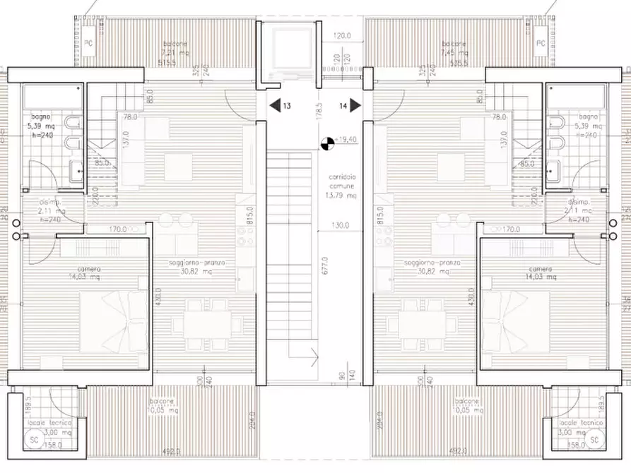 Immagine 10 di Appartamento in vendita  in Piazza Milano a Jesolo