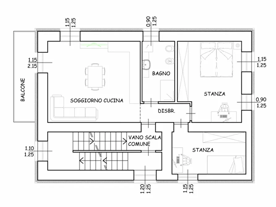 Immagine 38 di Appartamento in vendita  in Via Nazionale 45 a Trento