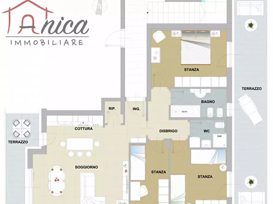 Immagine 11 di Appartamento in vendita  in Via della Canova a Trento