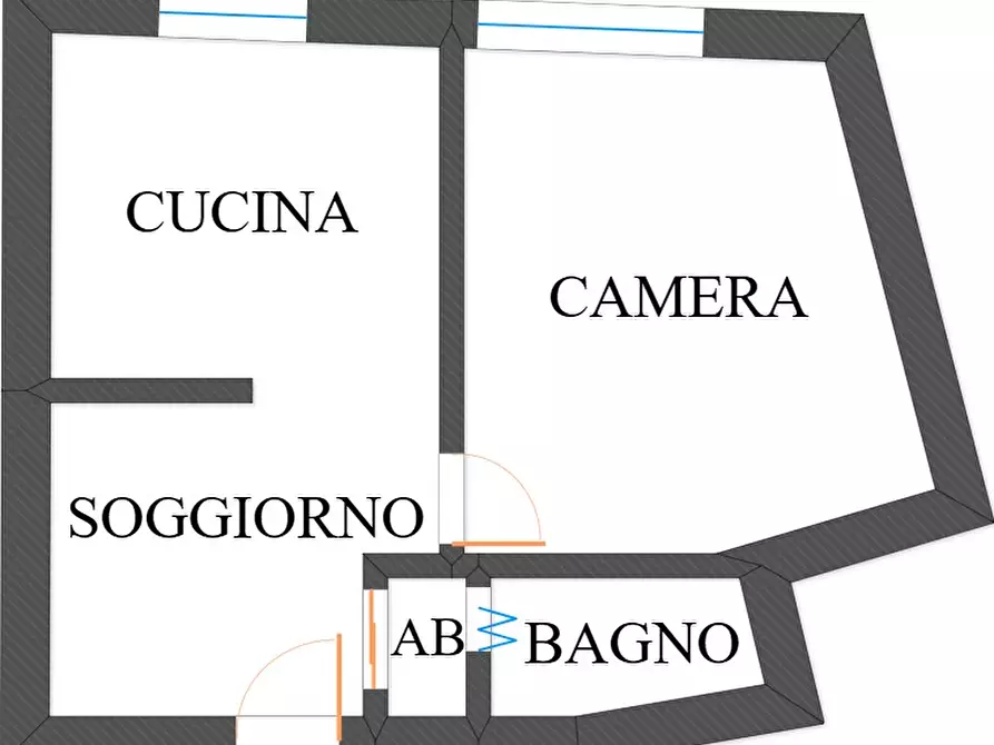 Immagine 8 di Appartamento in vendita  in via dell'uccelliino a Bologna