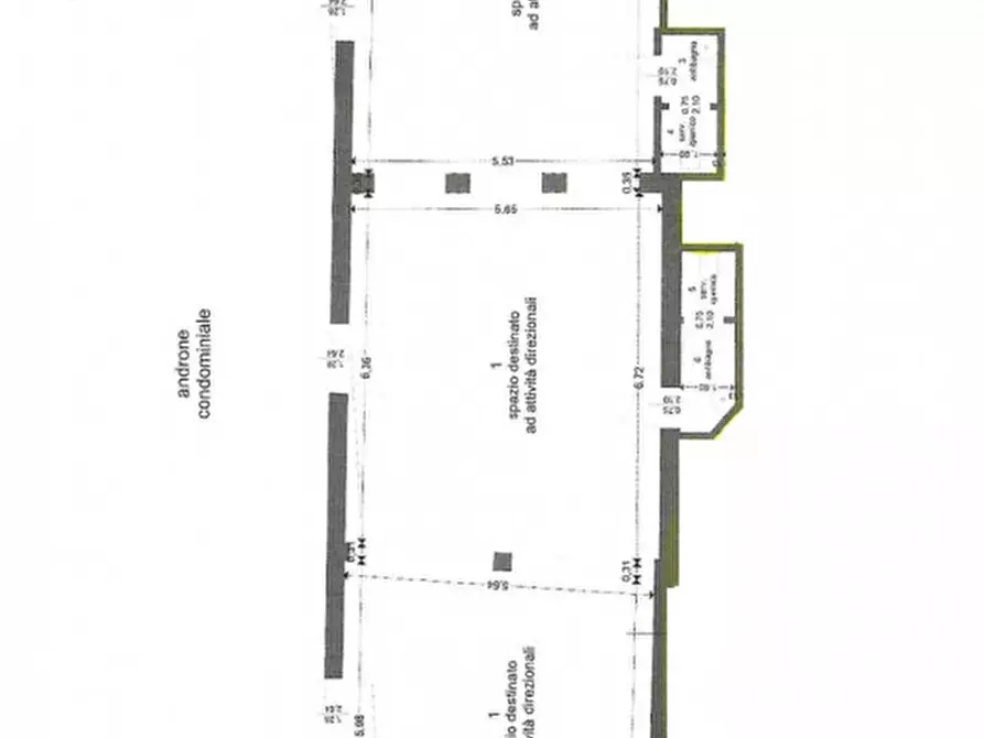 Immagine 24 di Ufficio in affitto  in via principe umberto a Este