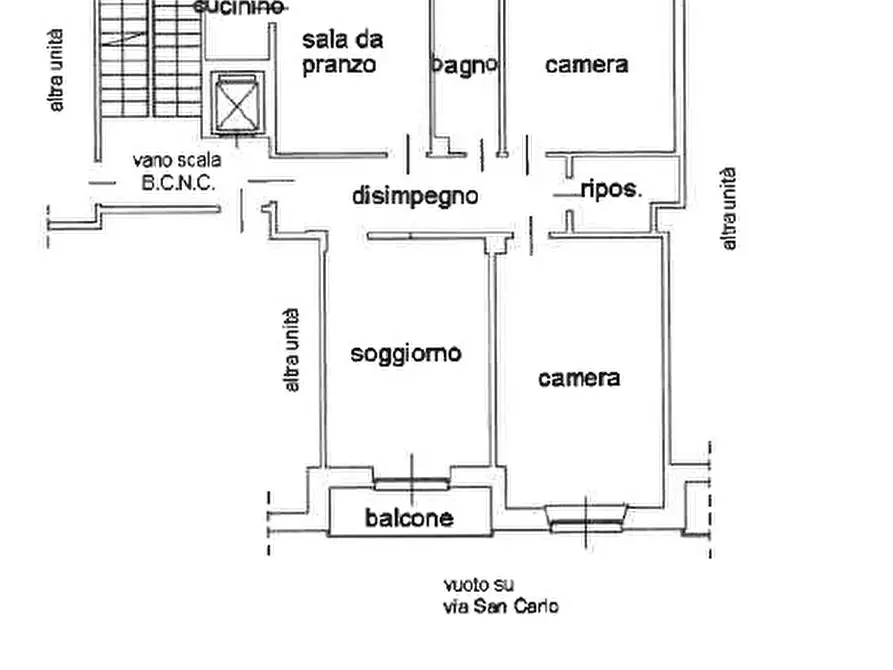 Immagine 23 di Appartamento in vendita  in via san Carlo 21 a Chivasso