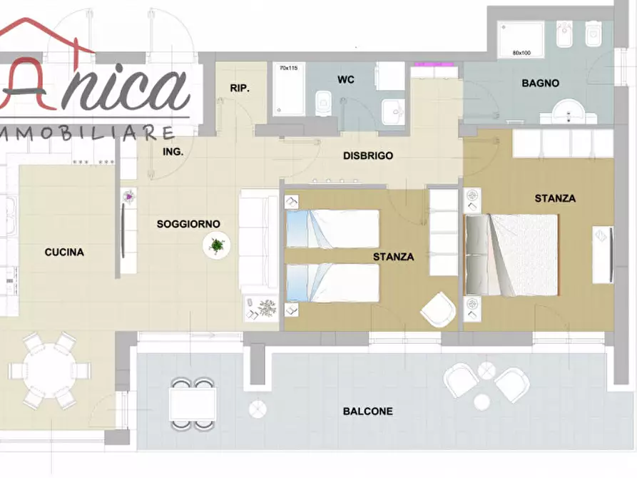 Immagine 1 di Appartamento in vendita  in Via della Canova a Trento