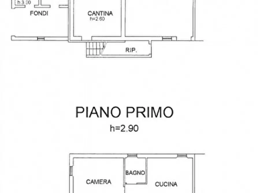 Immagine 22 di Villetta a schiera in vendita  in via delle vittorie a Castiglione Del Lago