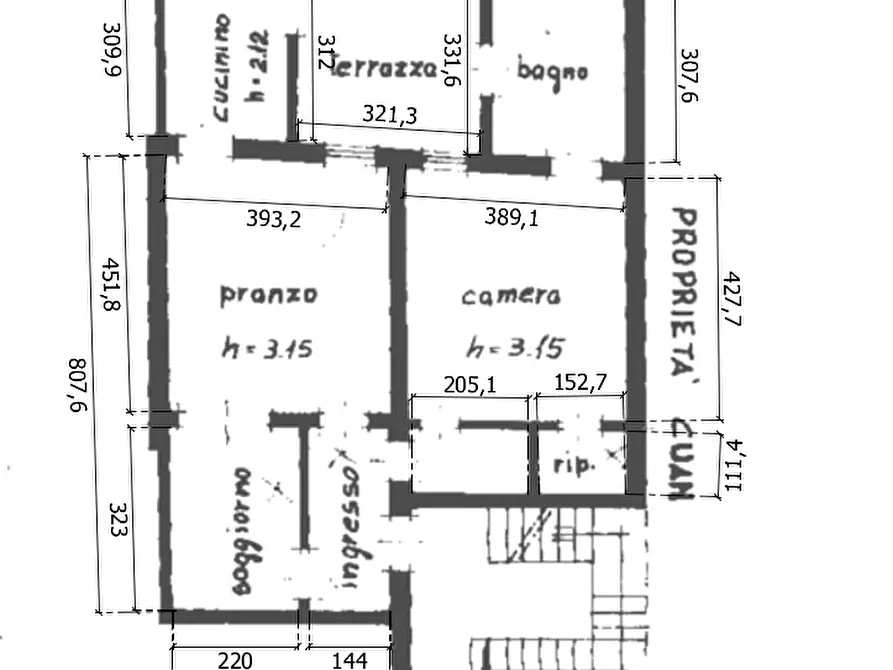 Immagine 46 di Appartamento in vendita  in Via San Francesco a Padova