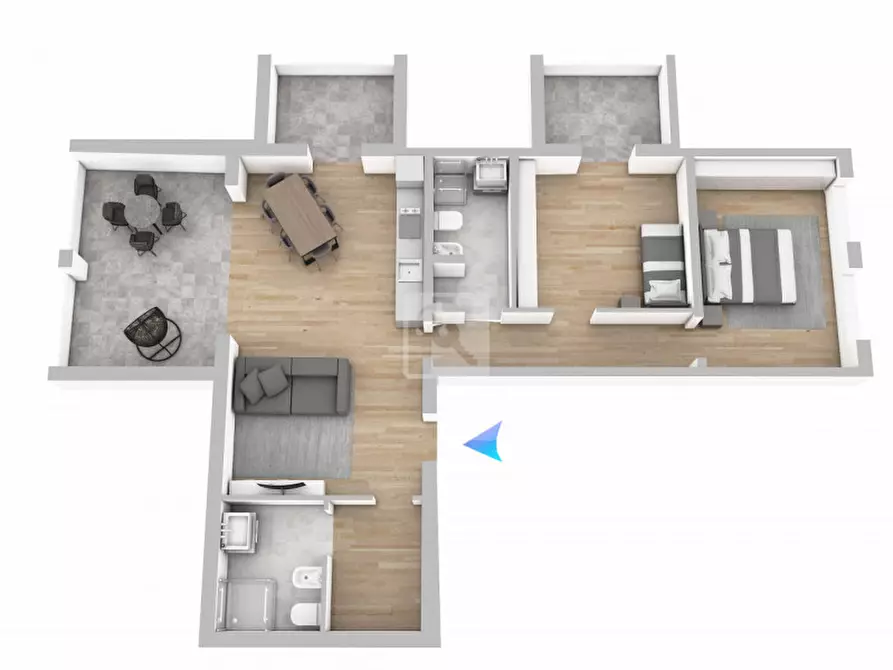 Immagine 1 di Appartamento in vendita  in Via Pier Antonio Cassoni a Ledro