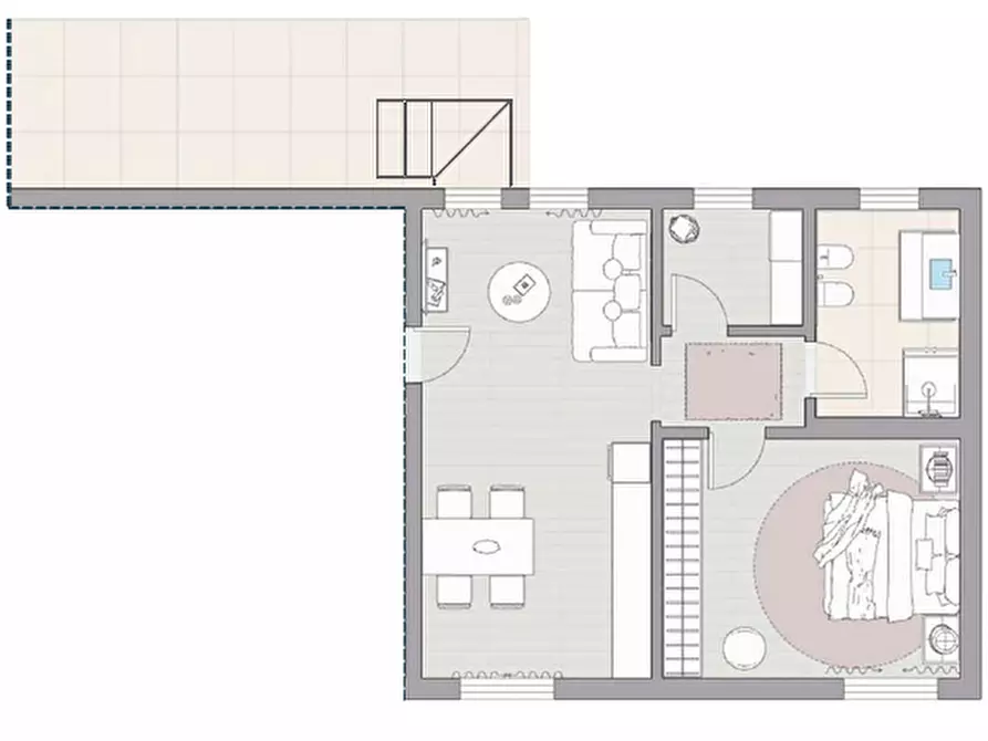 Immagine 7 di Appartamento in vendita  in Viale Fratelli Bandiera a Vicenza