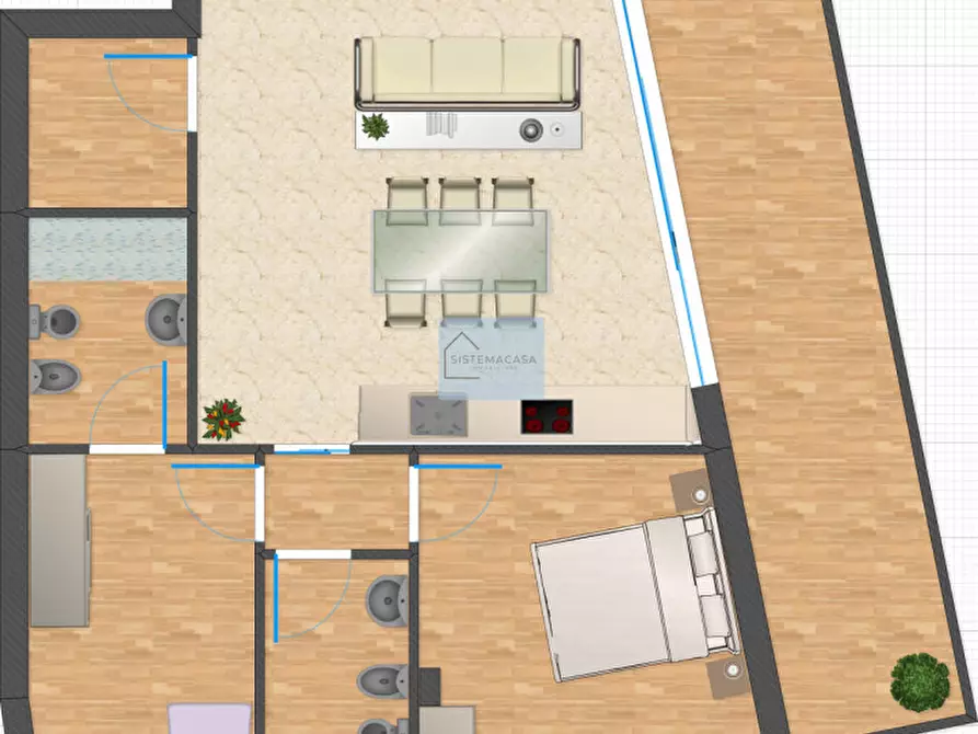 Immagine 44 di Appartamento in vendita  in Viale Alfredo Oriani a Cervia