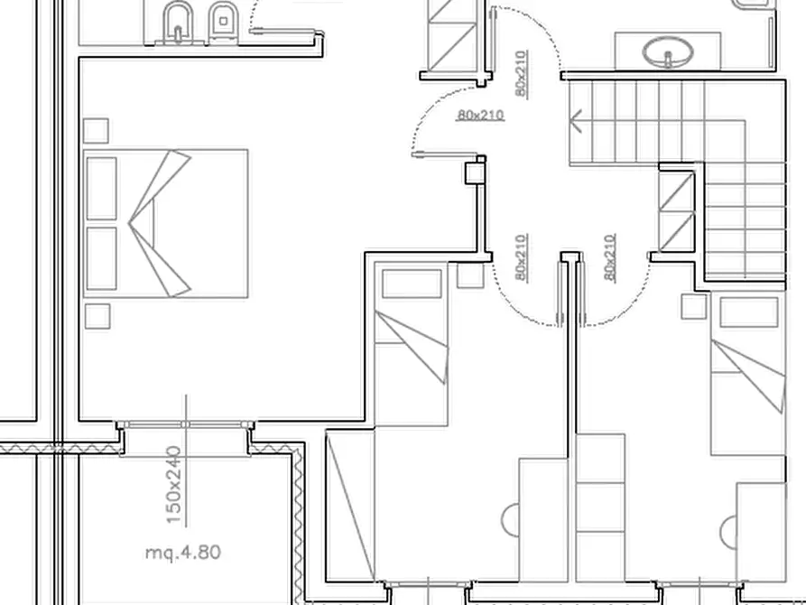 Immagine 7 di Casa quadrifamiliare in vendita  in Via Piave a Villorba