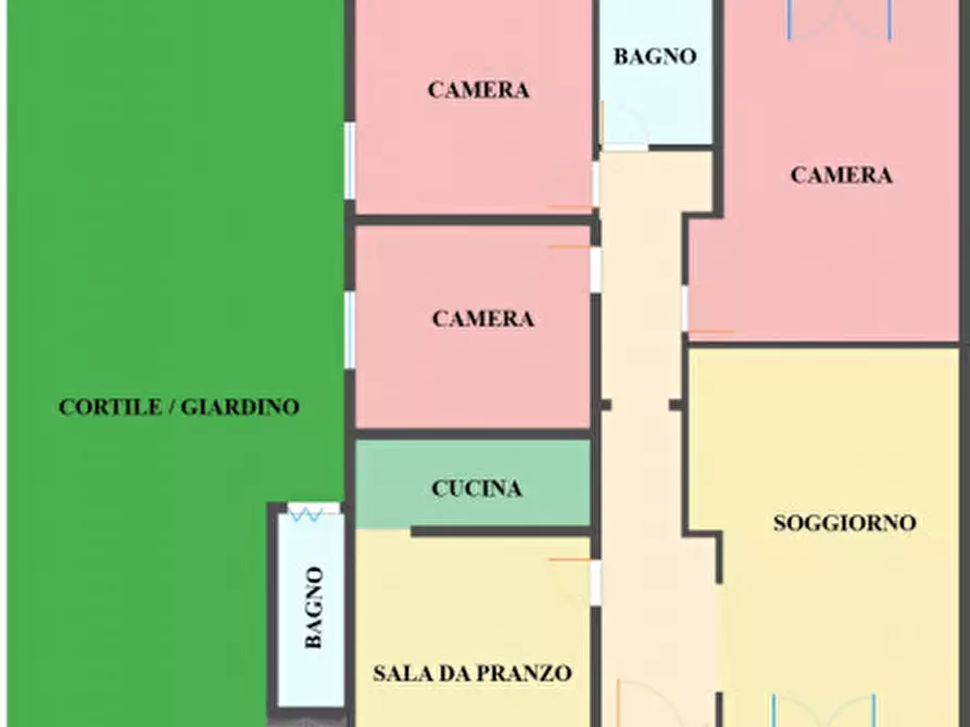 Immagine 48 di Casa indipendente in vendita  in Via Eleonora d'arborea 18/20 a Villa San Pietro