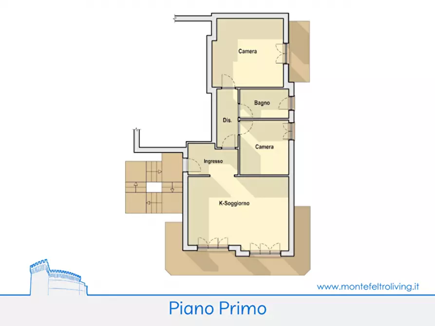 Immagine 20 di Appartamento in vendita  in via Toscana a Belforte All'isauro