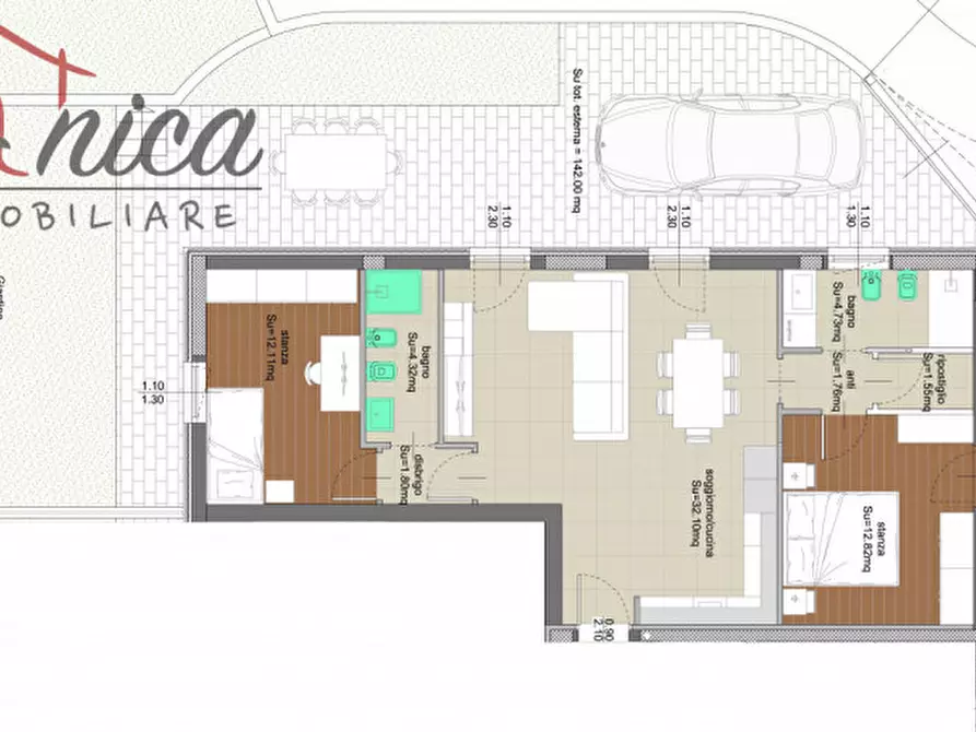 Immagine 20 di Appartamento in vendita  in Via Roma a Aldeno