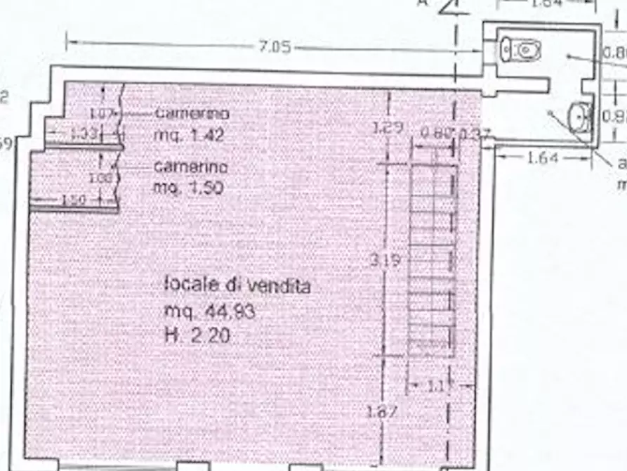 Immagine 9 di Negozio in affitto  in Via San Marco 127 a Padova