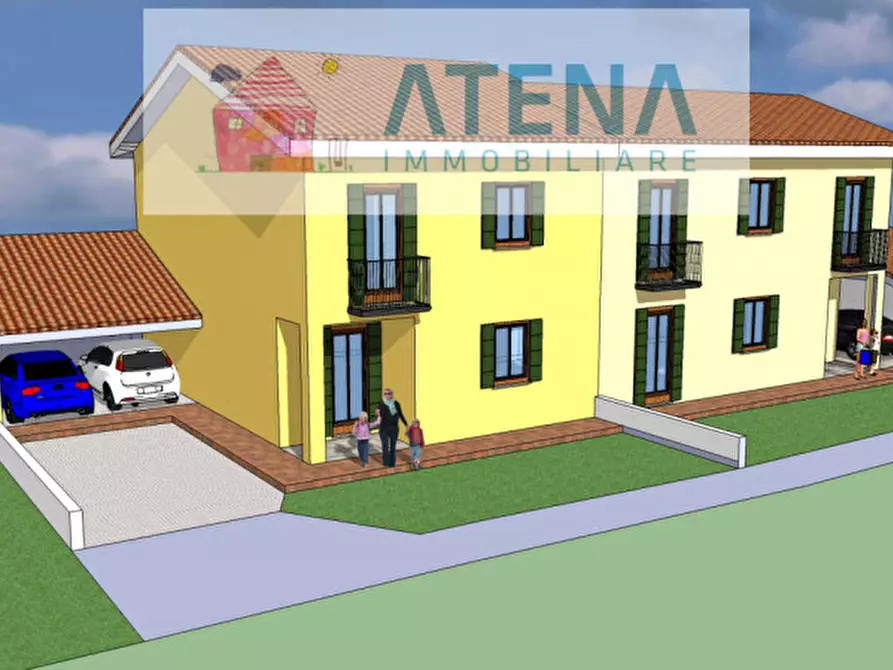 Immagine 3 di Casa bifamiliare in vendita  in Via Taggì Sopra 4 a Villafranca Padovana