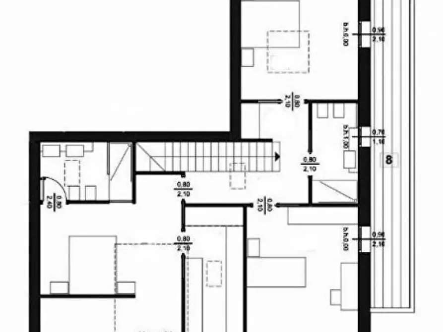 Immagine 40 di Attico in vendita  in Via Diaz a Vigonza