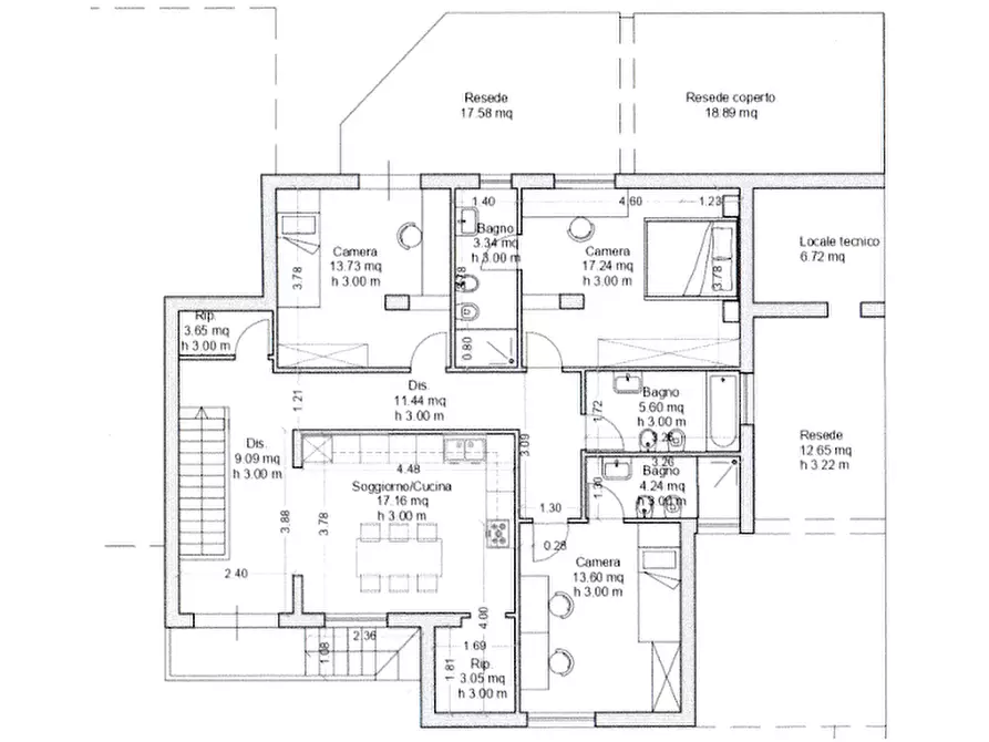 Immagine 14 di Appartamento in vendita  in VIA DELLA PASTORELLA a Firenze