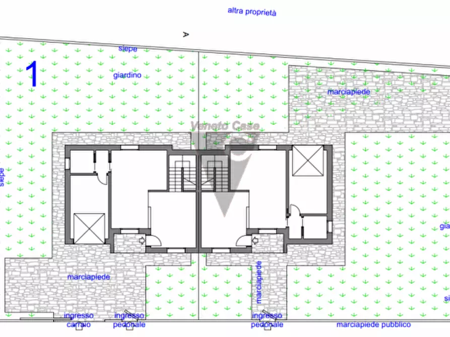 Immagine 4 di Casa bifamiliare in vendita  a Brugine