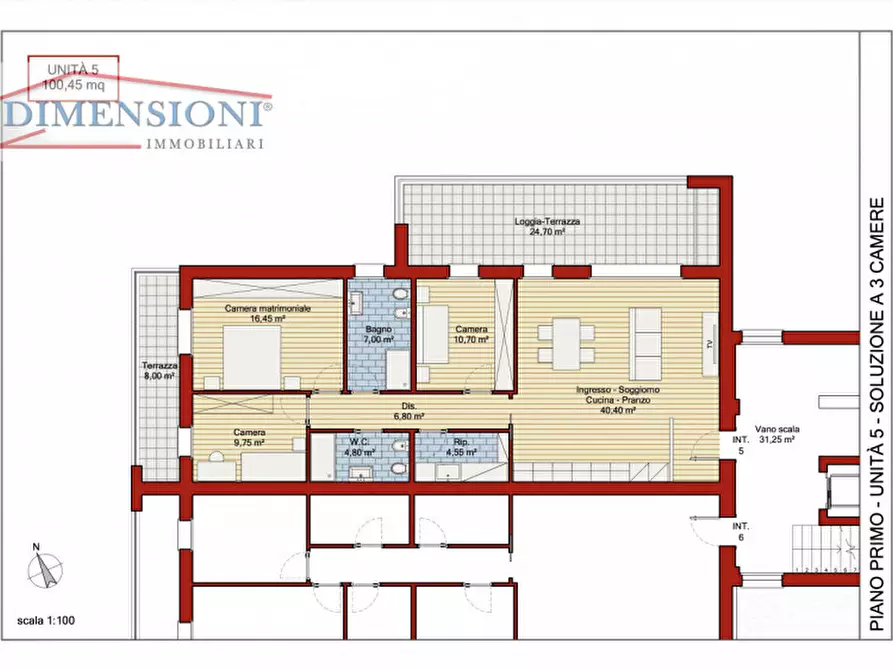 Immagine 5 di Appartamento in vendita  in Viale delle Terme a Abano Terme