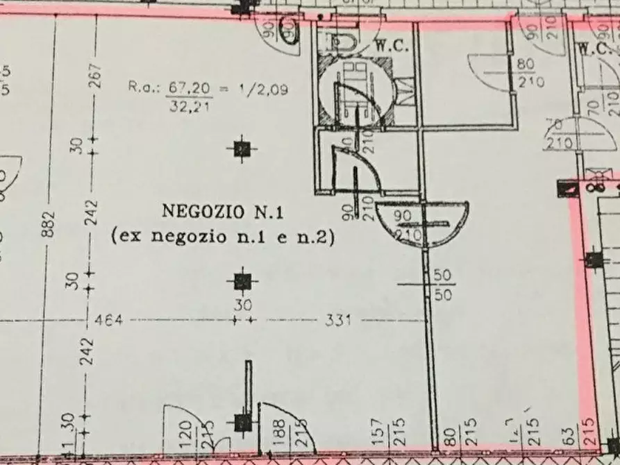 Immagine 40 di Attività commerciale in vendita  in Via Marco d'Agrate, Agrate Brianza 44 a Agrate Brianza