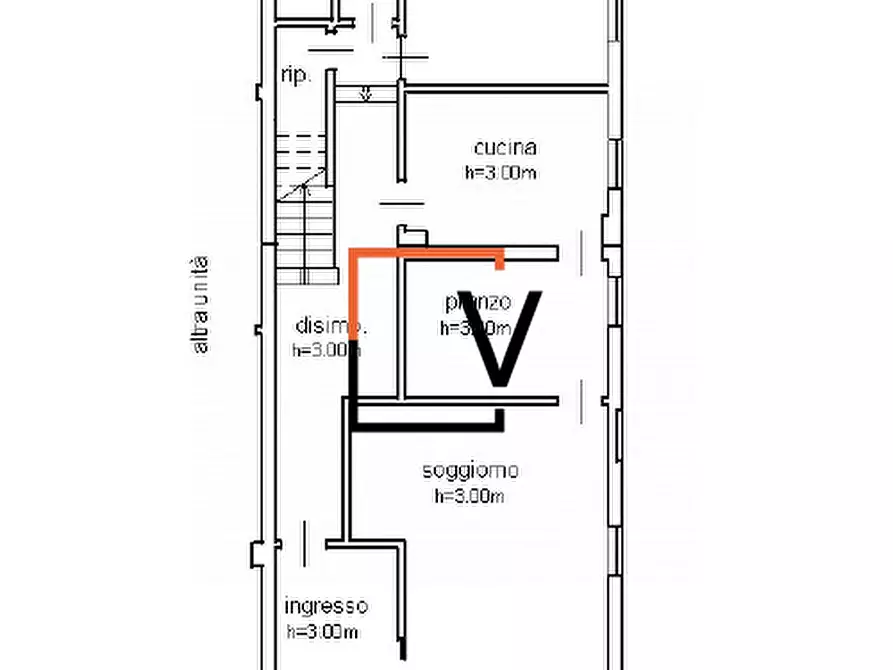 Immagine 16 di Casa bifamiliare in vendita  in Via Piave a Treviso