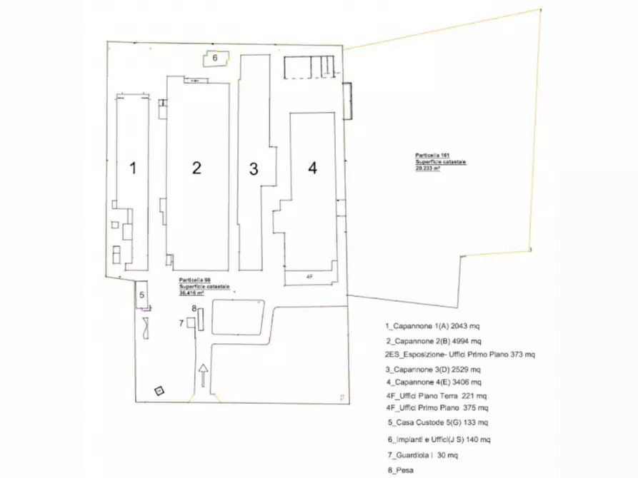 Immagine 3 di Capannone industriale in vendita  in Via Collegio, 10, 44033 Ruina FE, Italia a Riva Del Po