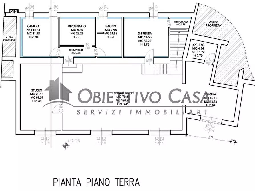 Immagine 40 di Villa in vendita  in Agna via Marconi a Agna