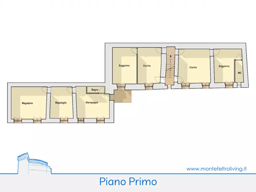 Immagine 18 di Rustico / casale in vendita  in Via Poggio a Carpegna