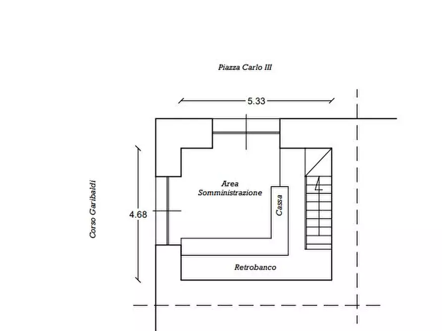 Immagine 11 di Attività commerciale in vendita  in Corso Giuseppe Garibaldi a Napoli
