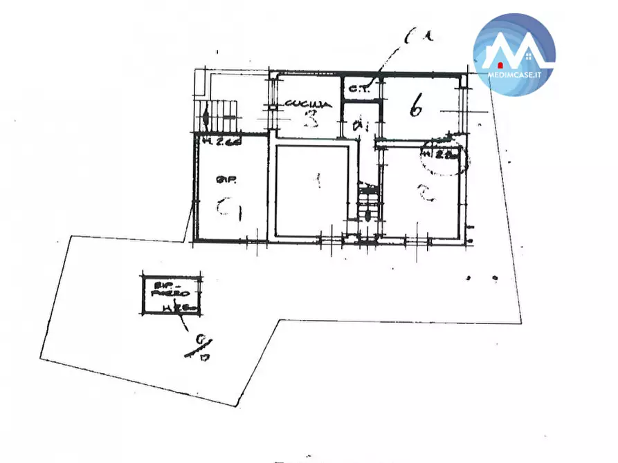 Immagine 29 di Rustico / casale in vendita  in strada montebacchino a Pesaro