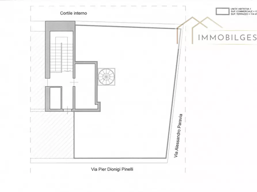 Immagine 22 di Appartamento in vendita  in Via Pierdionigi Pinelli a Torino