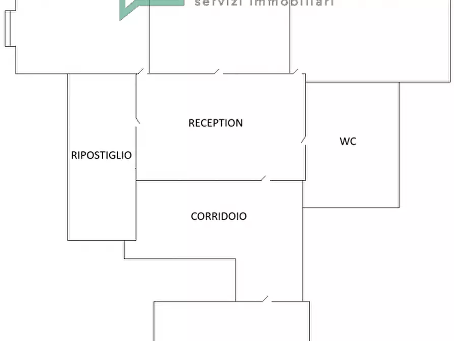 Immagine 11 di Ufficio in affitto  in CENTRO DIREZIONALE a Napoli