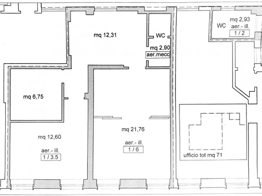 Immagine 17 di Ufficio in vendita  in Via F. Dall'Ongaro a Oderzo