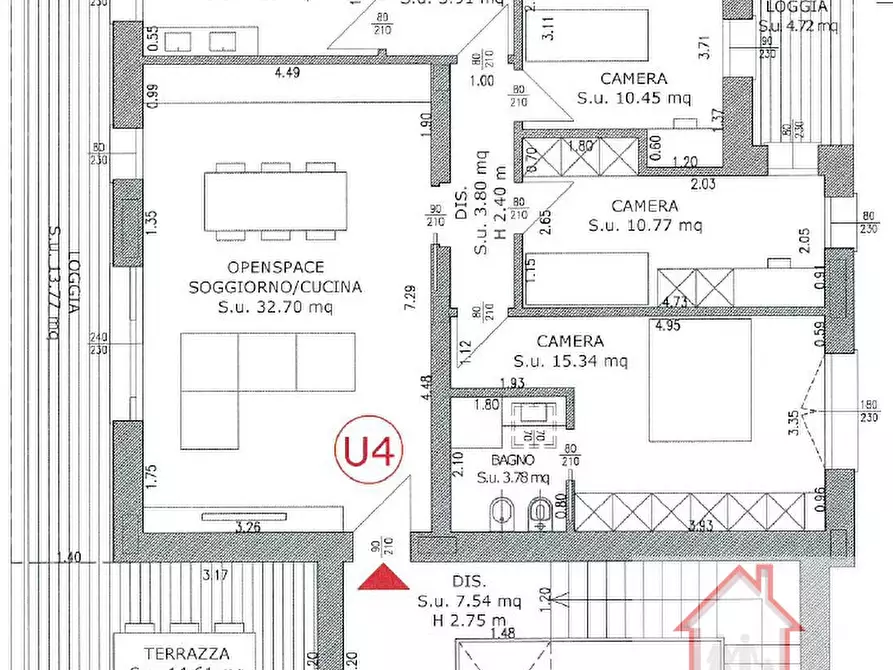 Immagine 34 di Appartamento in vendita  a Povegliano