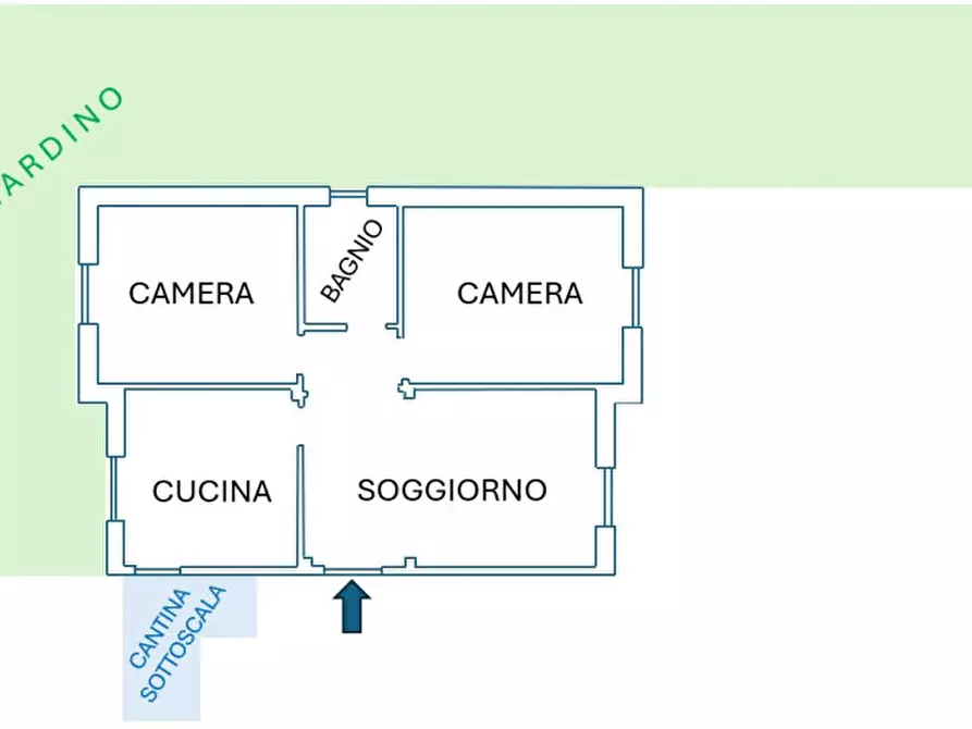 Immagine 20 di Appartamento in vendita  in Via Marentino 15 a Chieri