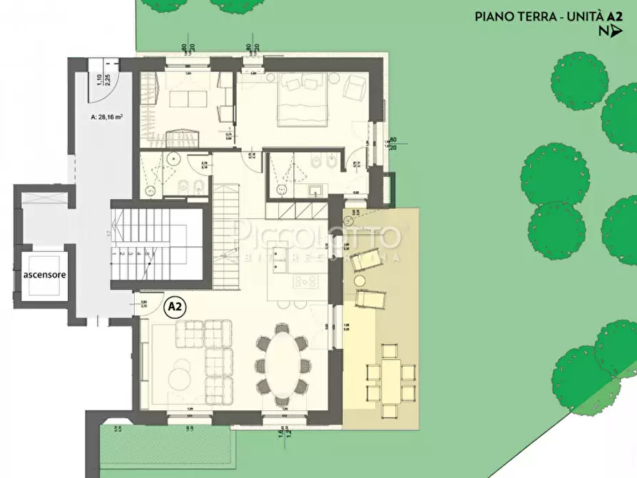 Immagine 16 di Appartamento in vendita  in località Ronco a Cortina D'ampezzo