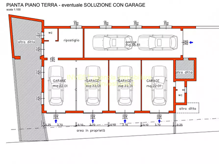 Immagine 3 di Laboratorio in vendita  in via Aldo Moro 49 a Rosolina