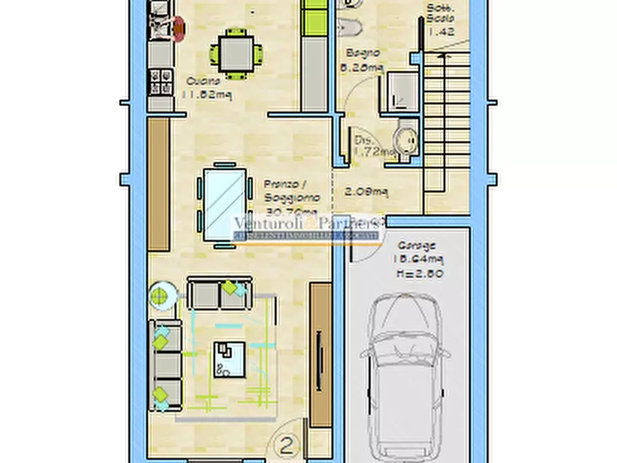 Immagine 19 di Villetta a schiera in vendita  in Viale Libertà a Bedizzole