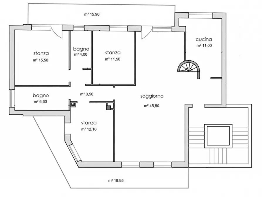 Immagine 42 di Appartamento in vendita  in Meinhardstraße - Via Mainardo a Merano .Meran.