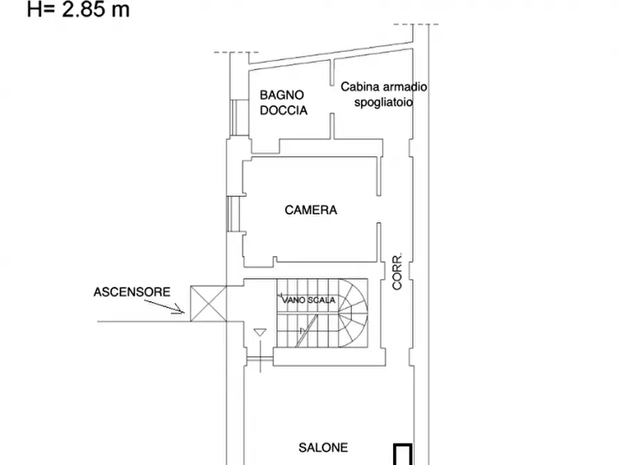Immagine 20 di Appartamento in vendita  in Via Francesco Crispi a Roma