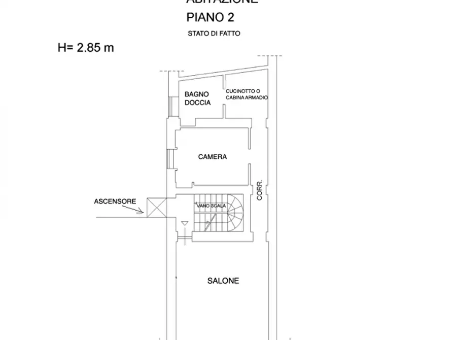 Immagine 19 di Appartamento in vendita  in Via Francesco Crispi a Roma