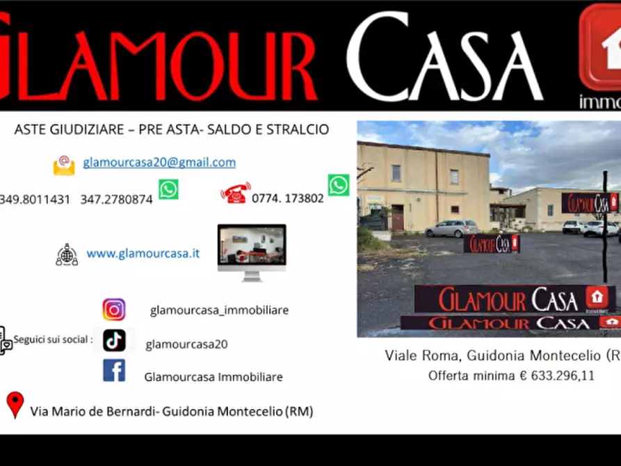 Immagine 1 di Capannone industriale in vendita  in Viale Roma a Guidonia Montecelio