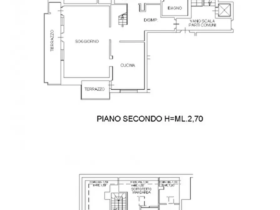 Immagine 52 di Attico in vendita  in Via Cesare Battisti a Oderzo