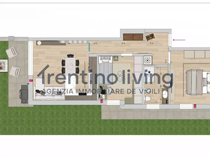 Immagine 18 di Appartamento in vendita  in Via Canè a Mezzocorona