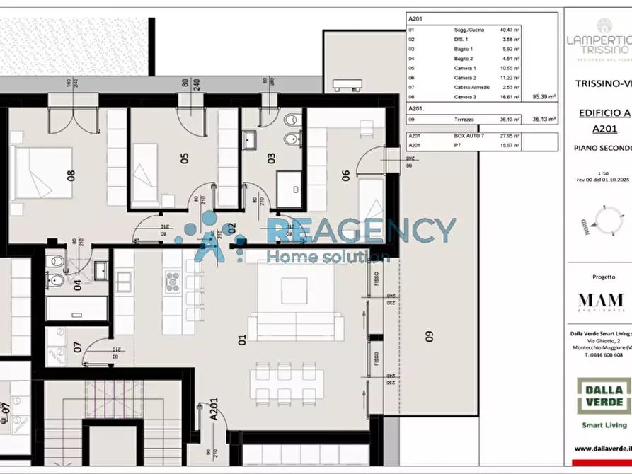 Immagine 13 di Attico in vendita  in VIA MARZOTTO LAMPERTICO a Trissino